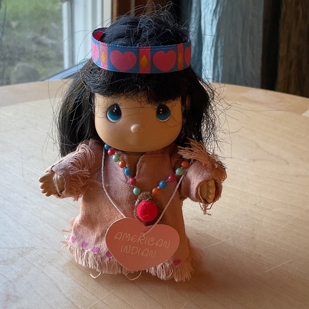 ENESCO Doll HI BABIES PRECIOUS MOMENTS COLLECTION  (American Indian)